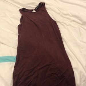 Burgundy Dress
